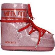 Roze Rubber Winterlaarzen Moon Boot , Pink , Dames