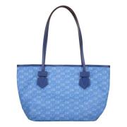 Canvas tas met logoprint Moreau Paris , Blue , Dames