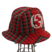 Pre-owned Fabric hats Gucci Vintage , Red , Heren