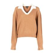 Beige Cashmere Casual Sweater Rag & Bone , Brown , Dames