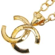 Pre-owned Metal chanel-jewelry Chanel Vintage , Yellow , Dames