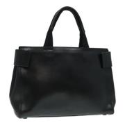 Pre-owned Leather handbags Prada Vintage , Black , Dames