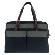 Pre-owned Canvas shoulder-bags Loewe Pre-owned , Black , Dames