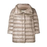 Piumino 2600 Tortora Chiaro Donsjas Herno , Beige , Dames