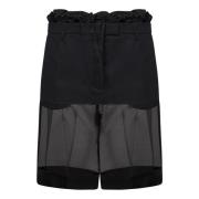 Zwarte Gelaagde Rok Aw24 Maison Margiela , Black , Dames