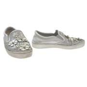 Pre-owned Canvas sneakers Dior Vintage , Gray , Dames