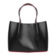 Studded Cabarock Tote Bag Christian Louboutin , Black , Dames