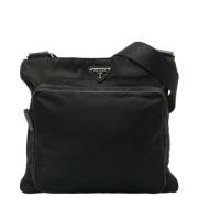 Pre-owned Canvas prada-bags Prada Vintage , Black , Dames