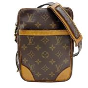 Pre-owned Canvas louis-vuitton-bags Louis Vuitton Vintage , Brown , Da...