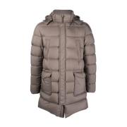 Beige Puffer & Down Jas Herno , Beige , Heren