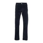 Blauwe Straight Jeans Casual Stijl Jacob Cohën , Blue , Heren