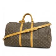 Pre-owned Fabric louis-vuitton-bags Louis Vuitton Vintage , Brown , Da...