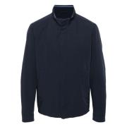 Blauwe Casual Jas met Polyester Samenstelling Paul & Shark , Blue , He...