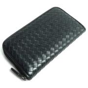 Pre-owned Fabric wallets Bottega Veneta Vintage , Black , Dames