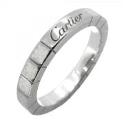 Pre-owned White Gold rings Cartier Vintage , Gray , Dames