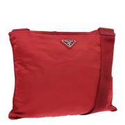 Pre-owned Nylon prada-bags Prada Vintage , Red , Dames