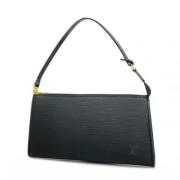 Pre-owned Fabric louis-vuitton-bags Louis Vuitton Vintage , Black , Da...