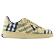 Plastic sneakers Burberry , Beige , Dames