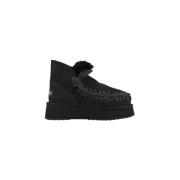 Platform Eskimo Laarzen Mou , Black , Dames