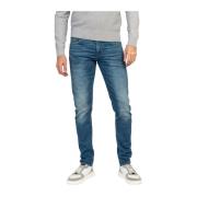 Grijze Linkerhand Tailwheel Skinny Jeans PME Legend , Blue , Heren