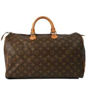 Pre-owned Canvas louis-vuitton-bags Louis Vuitton Vintage , Brown , Da...