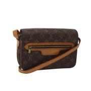 Pre-owned Canvas louis-vuitton-bags Louis Vuitton Vintage , Brown , Da...