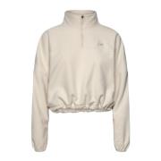 Fleece Half Zip Pullover New Balance , Beige , Dames