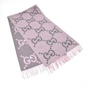 Pre-owned Cashmere scarves Gucci Vintage , Pink , Dames