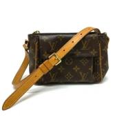 Pre-owned Canvas louis-vuitton-bags Louis Vuitton Vintage , Brown , Da...