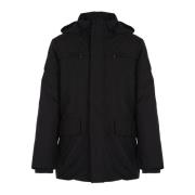 Urban Hooded Jas Geox , Black , Heren