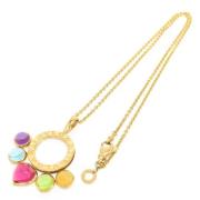 Pre-owned Metal necklaces Bvlgari Vintage , Yellow , Dames