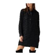 Carey Tuniek Jurk Second Dames , Black , Dames