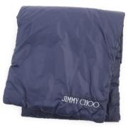 Pre-owned Silk scarves Jimmy Choo Pre-owned , Blue , Dames