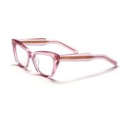 Roze Cat-Eye Brilmontuur Valentino , Pink , Dames