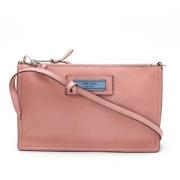 Pre-owned Leather crossbody-bags Prada Vintage , Pink , Dames