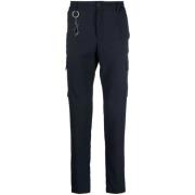 Blauwe Casual Trekkoordbroek Paul & Shark , Blue , Heren