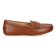 Platte mocassins Ralph Lauren , Brown , Dames