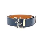 Stijlvolle riem in blauw Billionaire , Blue , Heren