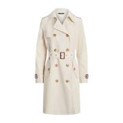 Trench Coats Ralph Lauren , White , Dames