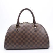 Pre-owned Leather handbags Louis Vuitton Vintage , Brown , Dames