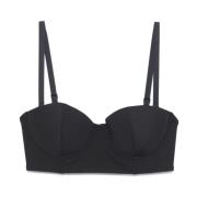 Zijden Bustier Ultra Stijl Eres , Black , Dames