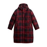 Rode Gewatteerde Jas Woolrich , Red , Heren