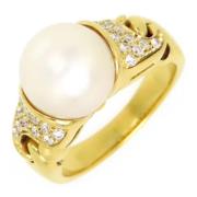 Pre-owned Metal rings Bvlgari Vintage , Yellow , Dames