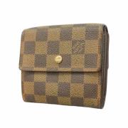 Pre-owned Fabric wallets Louis Vuitton Vintage , Brown , Dames