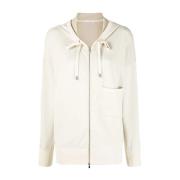 Multicolor Zip-up Cardigan Sweater Malo , Beige , Dames