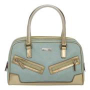 Pre-owned Canvas handbags Gucci Vintage , Green , Dames