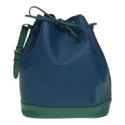 Pre-owned Leather louis-vuitton-bags Louis Vuitton Vintage , Blue , Da...