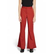 Flared Pant Herfst/Winter Collectie Vero Moda , Red , Dames