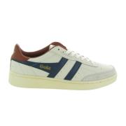 Leren Contact Harrier Schoenen Gola , Beige , Heren