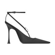 Elegante Zwarte Pumps voor Vrouwen Saint Laurent , Black , Dames